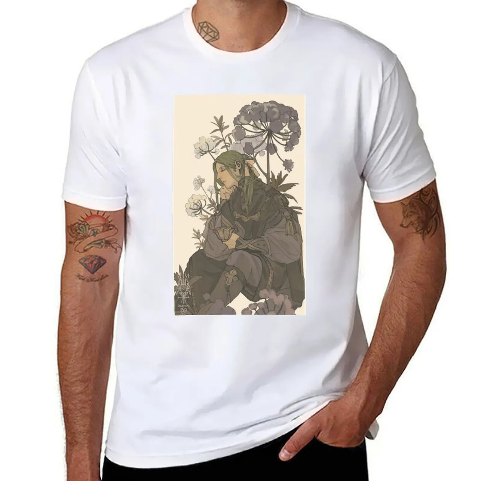 Camiseta Angelica Tea, camisetas de algodón para hombre, camisetas divertidas 100%, Camiseta de algodón