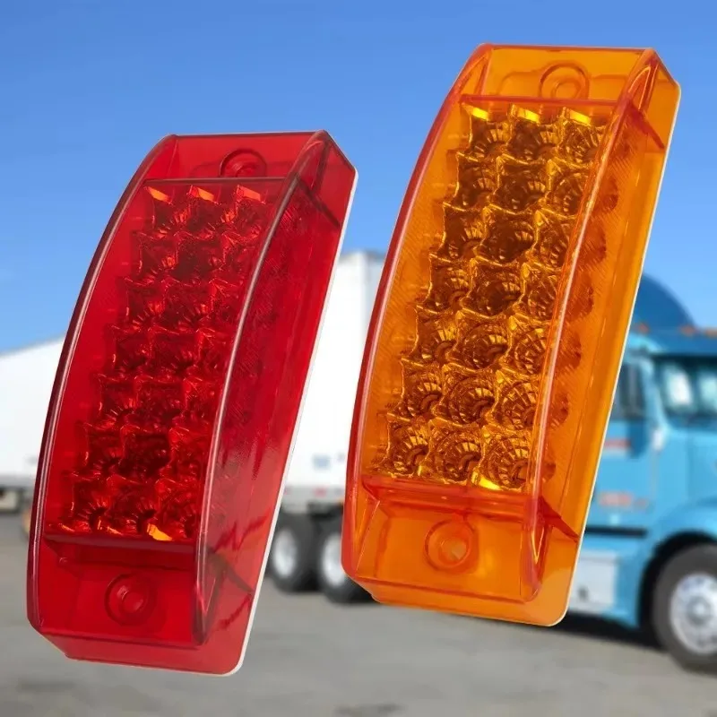 

12V 24V for Auto Car Lorry Trailer 21 LED Tail Light Flowing Indicator Blinker Stop Lamp Brake Rear Warning Tailight