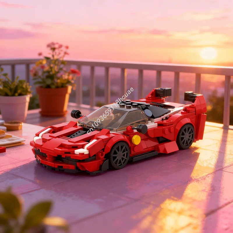 

357pcs MOC Creator Ferari FXX K Model Building Blocks Toy Architecture Assemble Christmas Gifts DIY Creative Idea Education