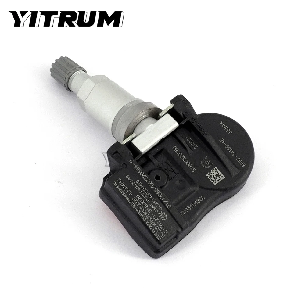 YITRUM tptpms untuk Volvo V60 lintas negara V50 XC60 S60 S40 S80 C30 C70 XC70 sistem Monitor tekanan ban System