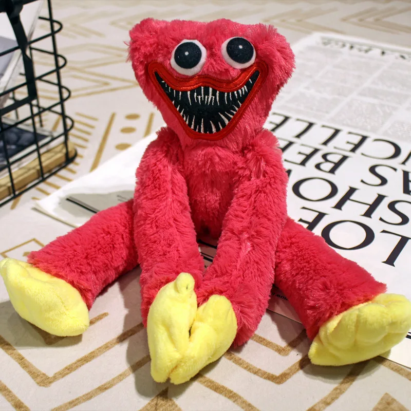 40cm Huggy Wuggy farcito Peluche bambola Horror spaventoso morbido Peluche giocattoli per bambini ragazzi regalo di compleanno