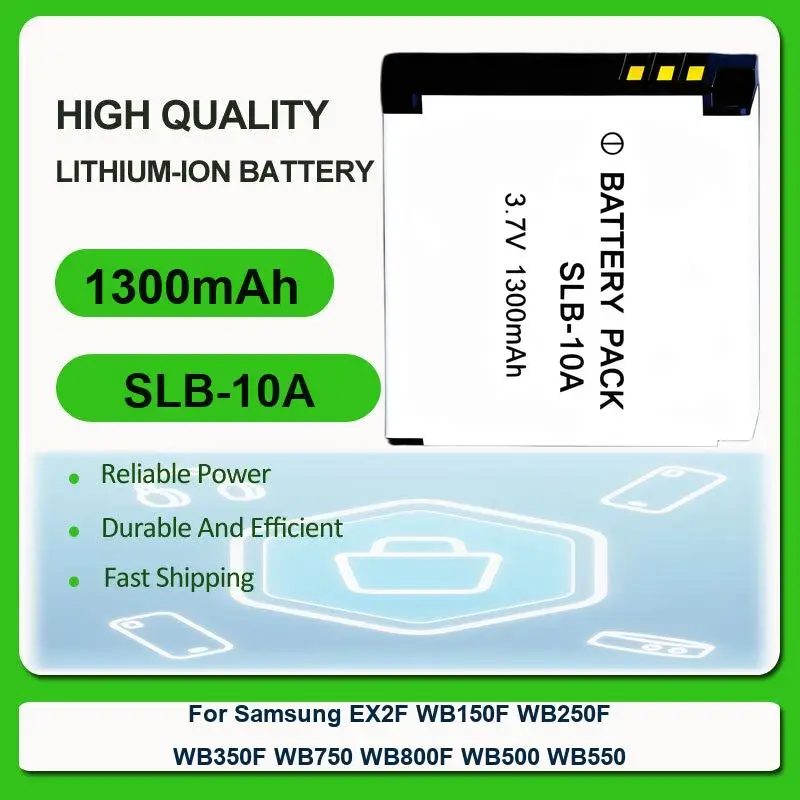 

Аккумулятор для Samsung EX2F WB150F WB250F WB350F WB750 WB800F WB500 WB550 TL500 WB600 WB610 WB650 WB660 WB700 WB1000 WB2000 WB5000