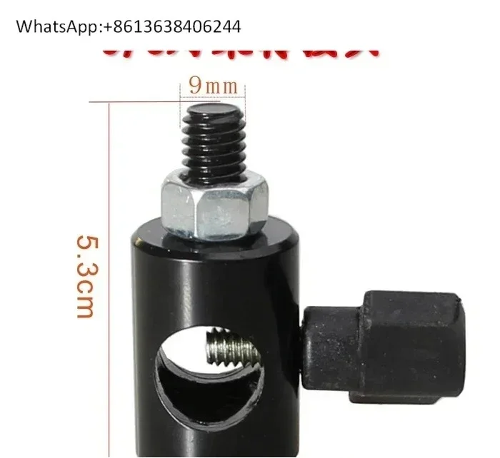 Studio light stand adapter 1/4 interface flat head light stand adapter screw port