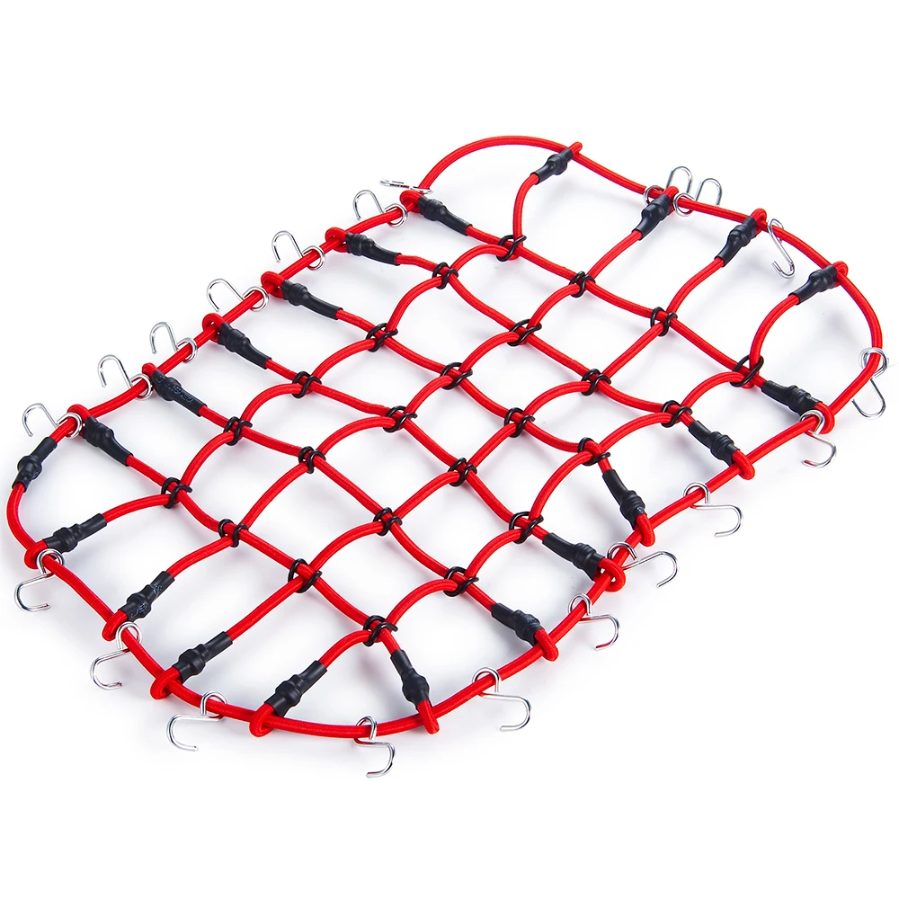 YEAHRUN TRX4 Simulated Luggage Tray Roof Rack Elastic Net for TRX-4 Bronco 1/10 RC Crawler Car Decoration Parts Accessories