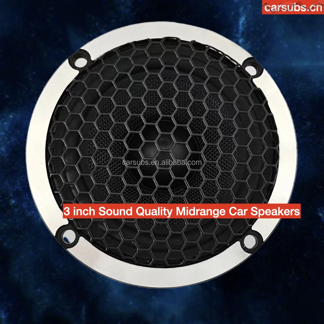 2025Sound quality Neodymium Car Midrange Components Speakers Peak 300W Aluminium Alloy Silk cone 3