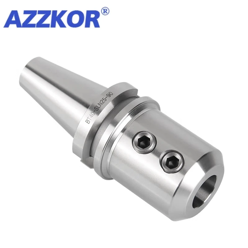 AZZKOR Machining Center Tool Holder BT30/40/50 U Drill Water Spray Drill CNC Side Fixed Milling Cutter Bar SLN BT50-SLN/A20-100L