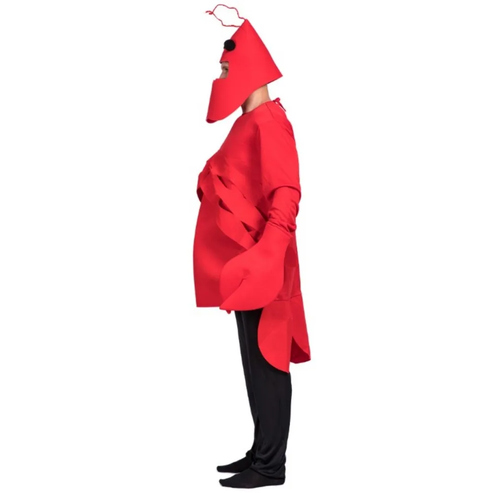 Red Crab Lobster Funny Cosplay Costumes Sea Life Shrimp Soldier Crab stage performance Costume Halloween Christmas Party Gift