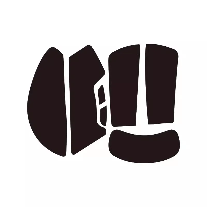 1 Set Ultraglide Mouse Anti Slip Sticker For ROG Keris 2 ACE Non-Slip Anti Sweat Tape Ultrathin Snowflake Lizard Texture