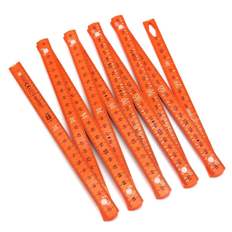 Wiha 42068 2M Electrician\'s Longlife Folding Ruler High Quality Materials And Precision Craftsmanship Extend Service Life