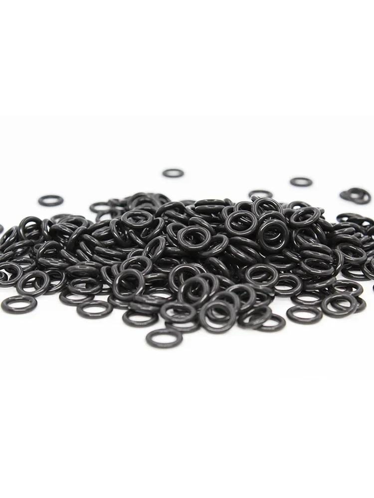 Johonneur toriques en caoutchouc Neria NitCarter noir, joint d'étanchéité, rondelle, résistant à la température, résistant à l'usure, alésage, épaisseur sportmm