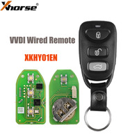 10Pcs/Lot Xhorse XKHY01EN Universal Wire Remote XK Series for Hyundai 4 Buttons For VVDI tools