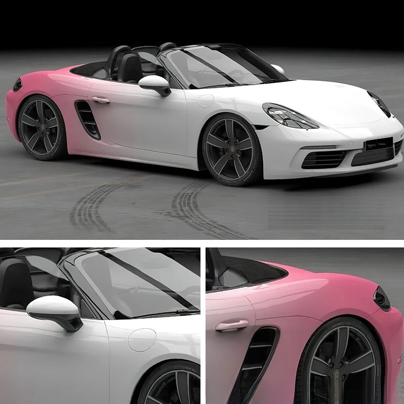Painted car color change film Personalized graffiti Gradient Painting Custom modification
