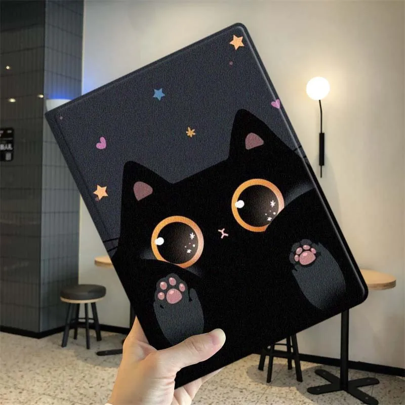 Cartoon Cat Star For Xiaomi Redmi Mi Pad 8 7 6 5 4 2 SE K 12.4 11.2 12.1 11 8.8 Pro Max Ultra Inch Tablet Case view 6