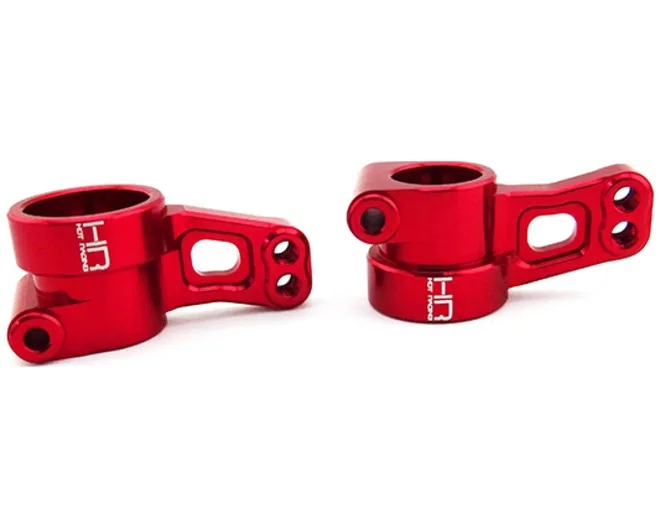 Hot Racing Aluminum Rear Hubs/Knuckles  Red Anodized for 1/10 ARRMA 2WD Raider/ADX-10/Vortex/Granite/Fury/Mojave AR310002