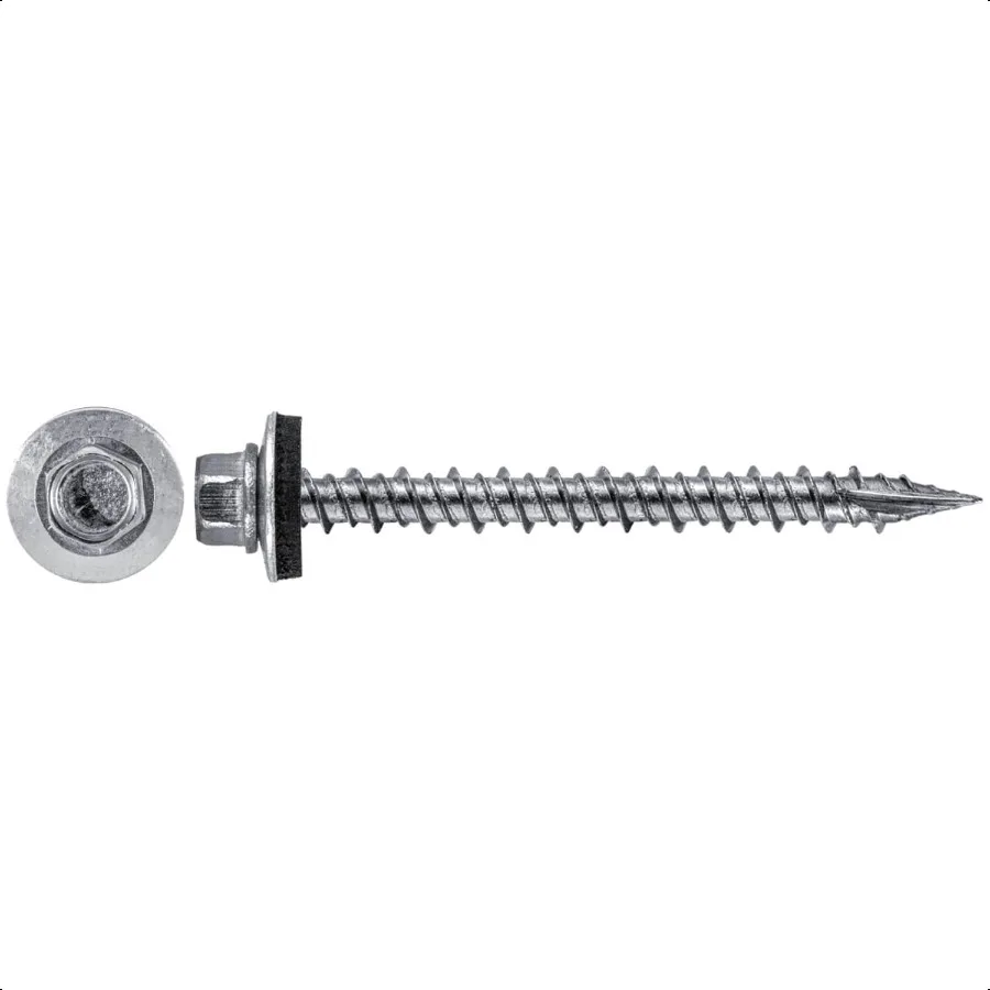 

Stainl Steel Metal Roofing Screws 250 9 x 2 NO Paint hex Head Sheet Metal Roofing Screw. SelfPiercing (SP) tip Metal to Wood si
