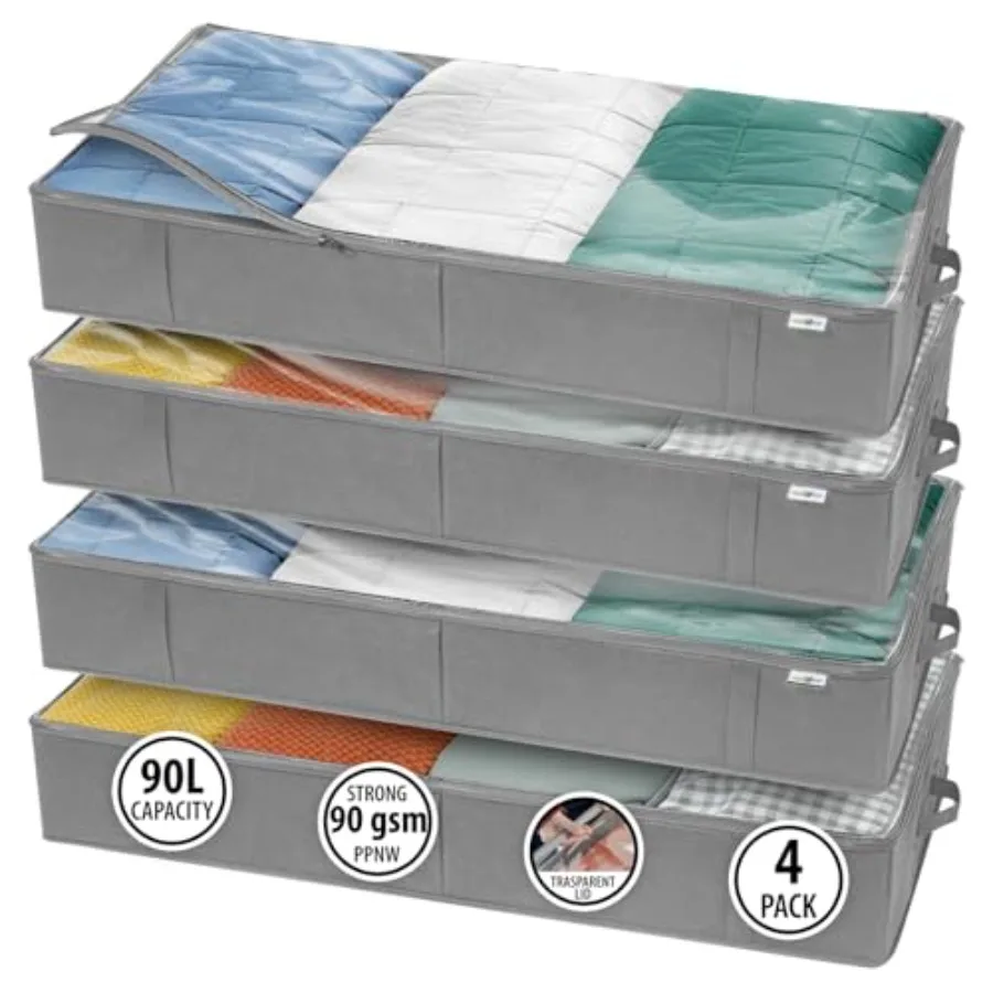 

Органайзеры и системы хранения для шкафов - Максимизация пространства с помощью контейнеров для хранения под кроватью и контейнеров для одежды - Идеальный органайзер для шкафа