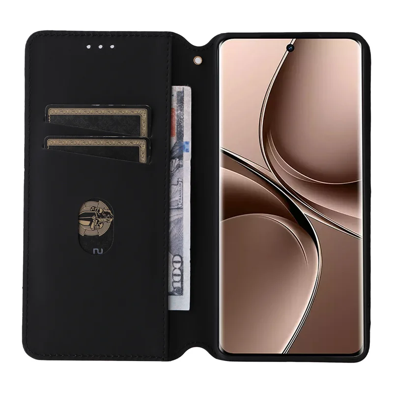 For Vivo V40e 5G Case stereoscopic lines Premium Leather Wallet Leather Flip Case For Vivo V40e 5G Phone Case