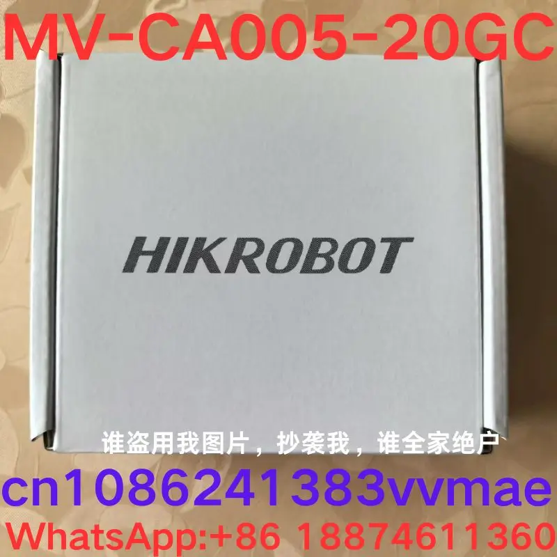 

Совершенно новая промышленная камера, производство Китай, оригинальный оригинальный продукт MV-CA005-20GC.