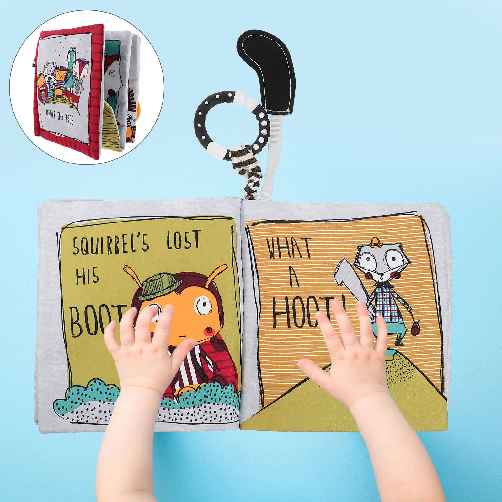 

cloth book fabric book baby cloth book infant cloth book educational book