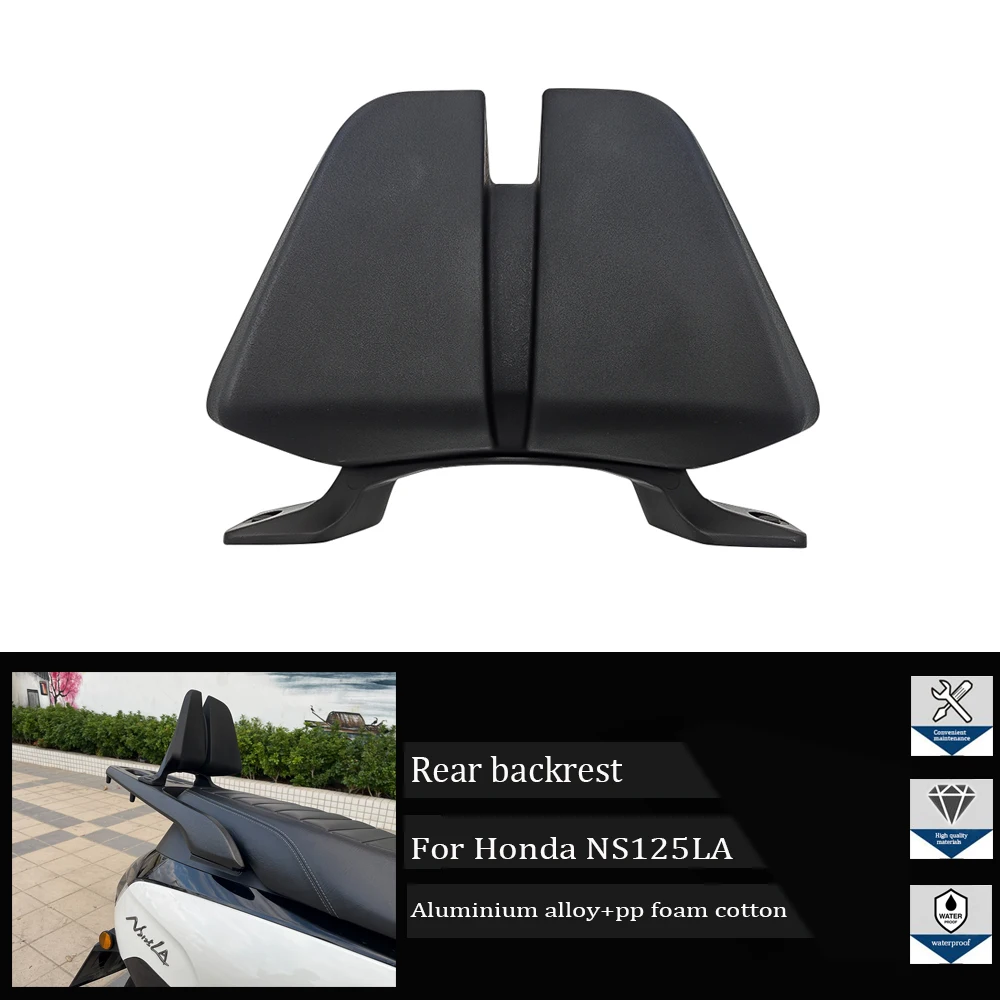 

For Honda NS125LA Motorcycle Accessories Rear Seat Backrest Passenger Seat Back Seat Cushion Luggage Rack