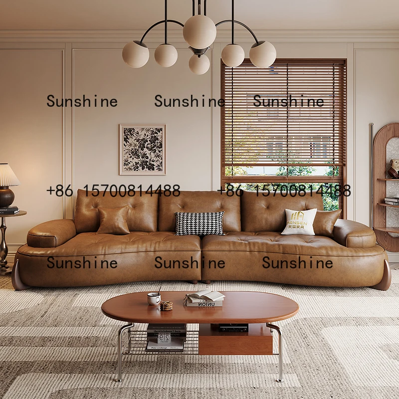 European U Shape Living Room Sofas Glamour Filler L Shape Modern Puffs Sofas Lounge Leather Couch Wohnzimmer Furniture Home