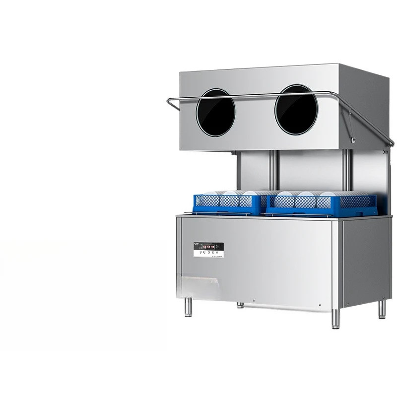 

Uncovered dishwasher Small automatic dishwasher for canteens and restaurants in commercial large hotels