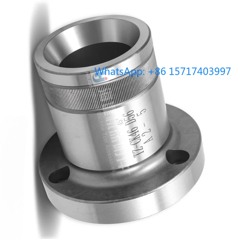 

6/8 inch hydraulic chuck collet holder interchangeable universal/640 tie rod extension collet/lathe rear flange holder
