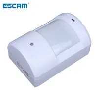 ESCAM wirless infrared alarm Door Bell Driveway Patrol Garage System Motion Sensor 2 transmitter with 1 Receiver