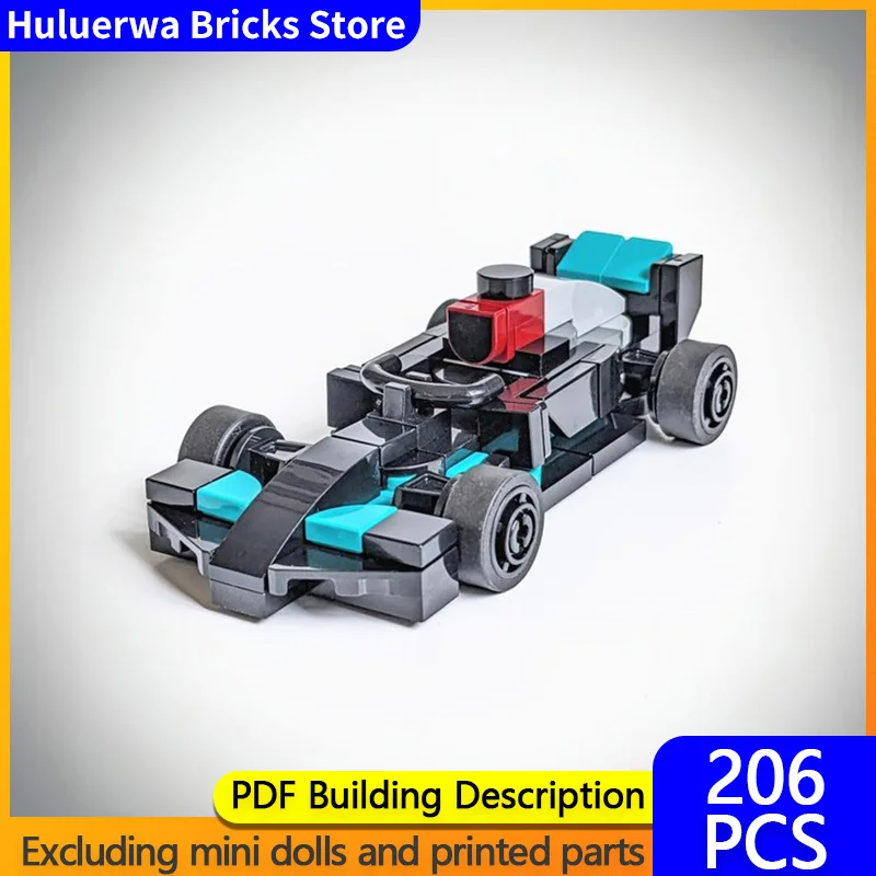 

Speed Racing Car Model MOC Building Bricks W12 F1 & ONE Formula Racing Modular Technology Gifts Holiday Assemble Children Toys