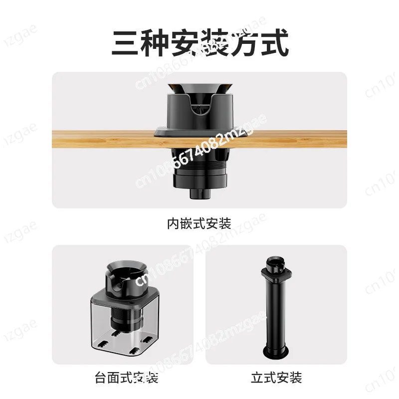 

Coffee grounds cleaner Automatic powder bowl slag cleaner No rag washing Electric commercial cleaning machine