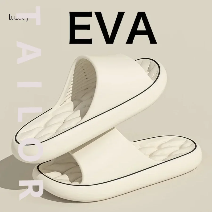 

Суперлегкие мягкие тапочки, простые модные шлепанцы, эластичная обувь из ЭВА, красочные кроссовки на дверь, шлепанцы для ванной комнаты