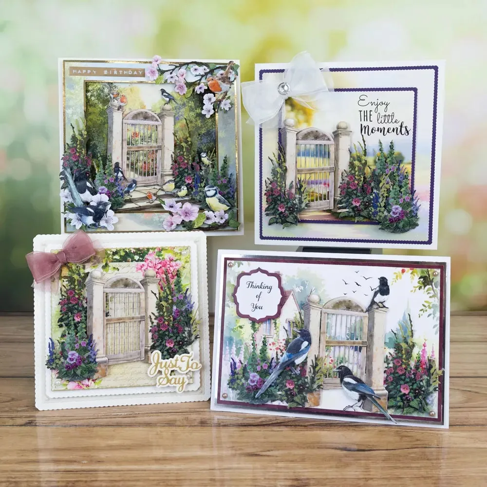 بوابة هولي هوك يعرض خلفية هولي التوت ندفة الثلج جميل قطع معدنية يموت Stamps سجل القصاصات Stencil ألبوم صور ورقة #5