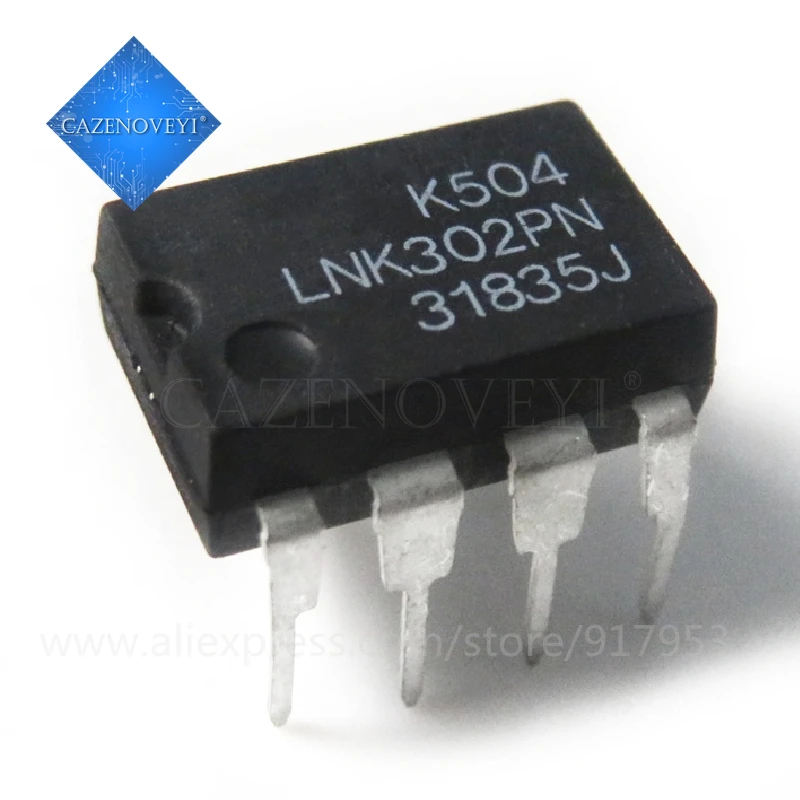 10pcs/lot LNK302PN LNK302P DIP-7 LNK302GN LNK302G LNK302 SMD-7 In Stock