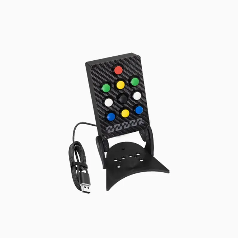 

ODDOR Carbon Fiber Central Control Panel Plug And Play Button Box For Thrustmaster TH8A Controller RC Racing Games Accessorie