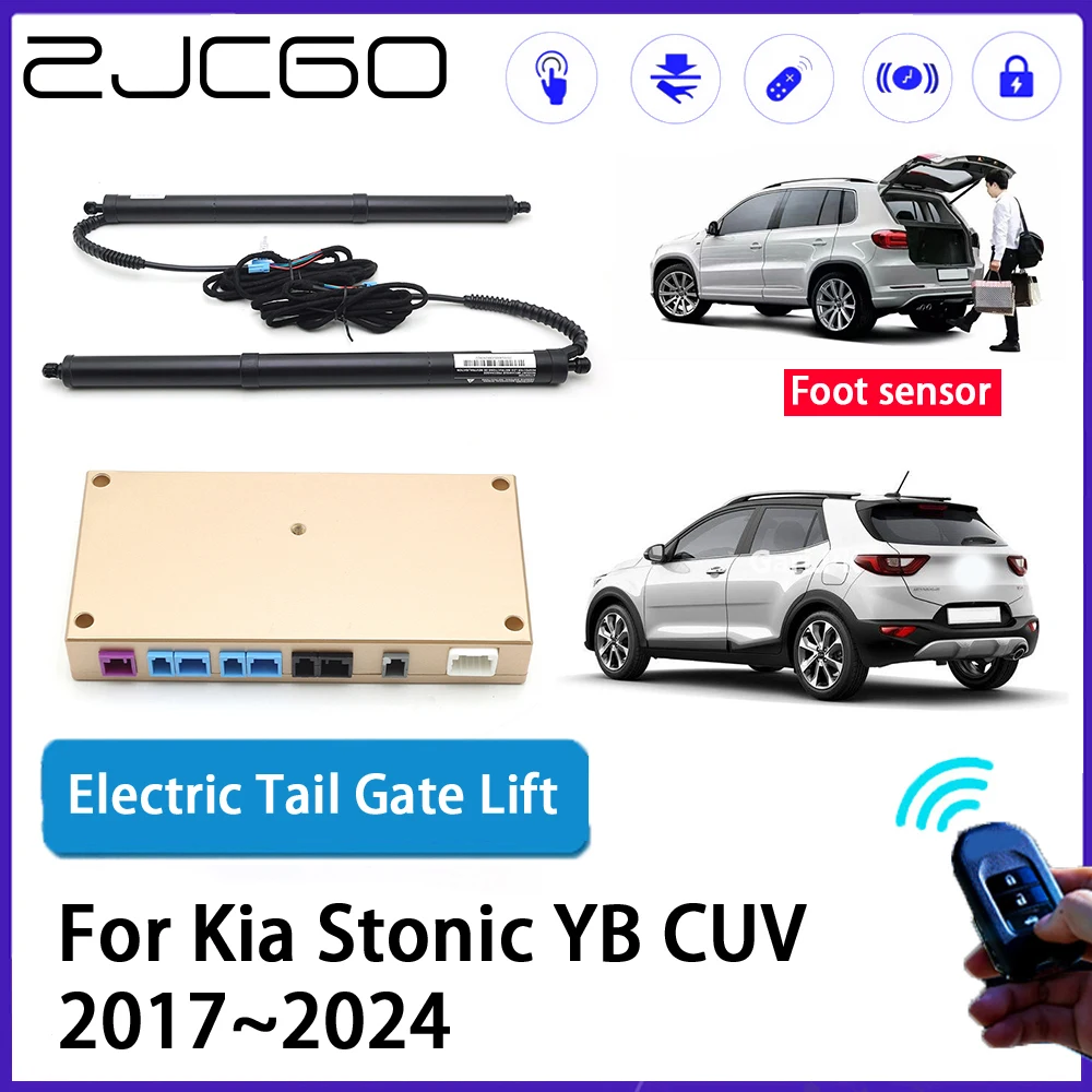 

ZJCGO Car Auto Trunk intelligent Electric Tail Gate Lift Automatic Tailgate Opener for Kia Stonic YB CUV 2017~2024