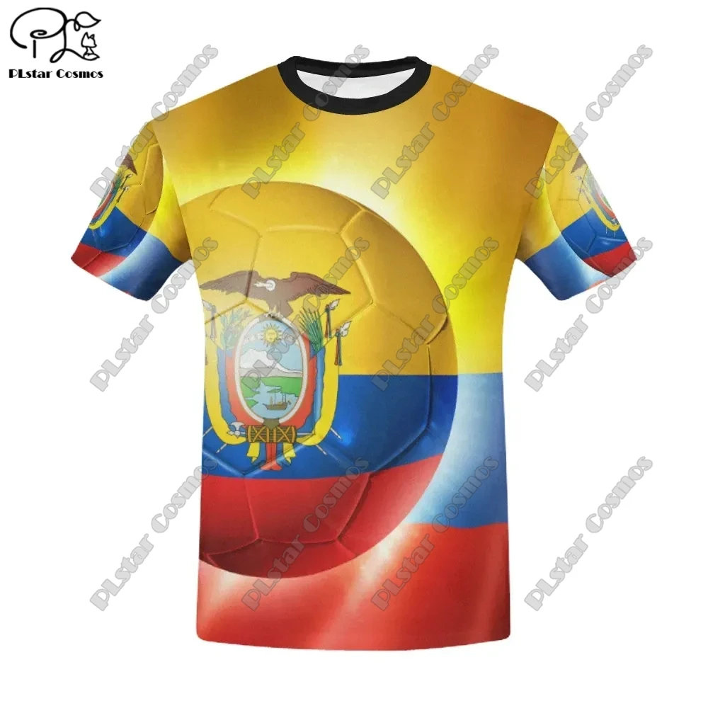 3D Printing Custom Name Colombia Flag Tribal Vintage Tattoo Harajuku Summer Vintage Casual T Shirt Short Sleeve T Shirt 2