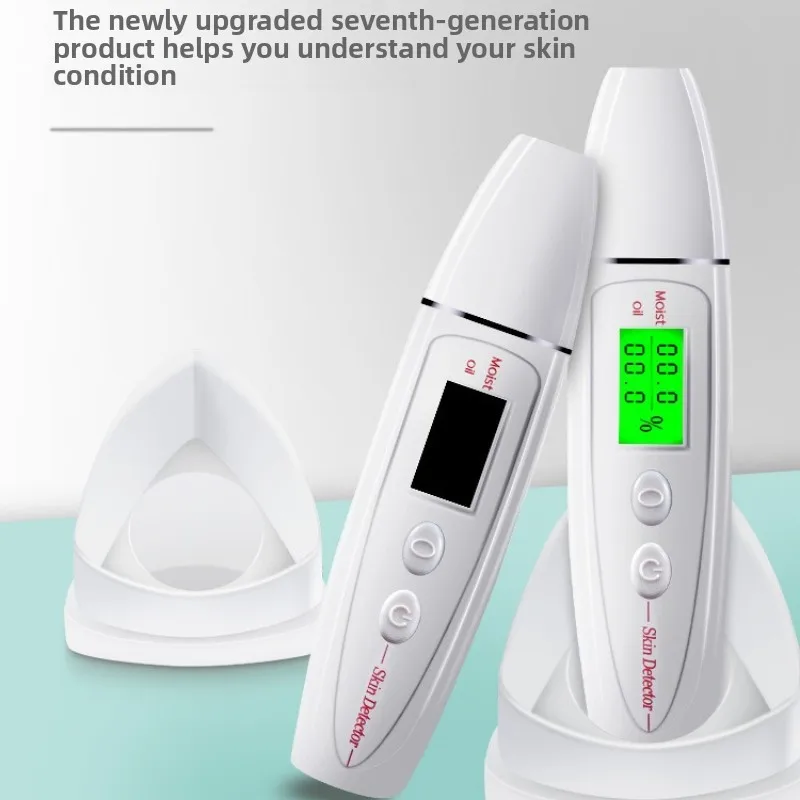 

Professional Skin Analyzer Device for Home Use Accurate Facial Skin Moisture Oil Tester Digital Beauty Instrument