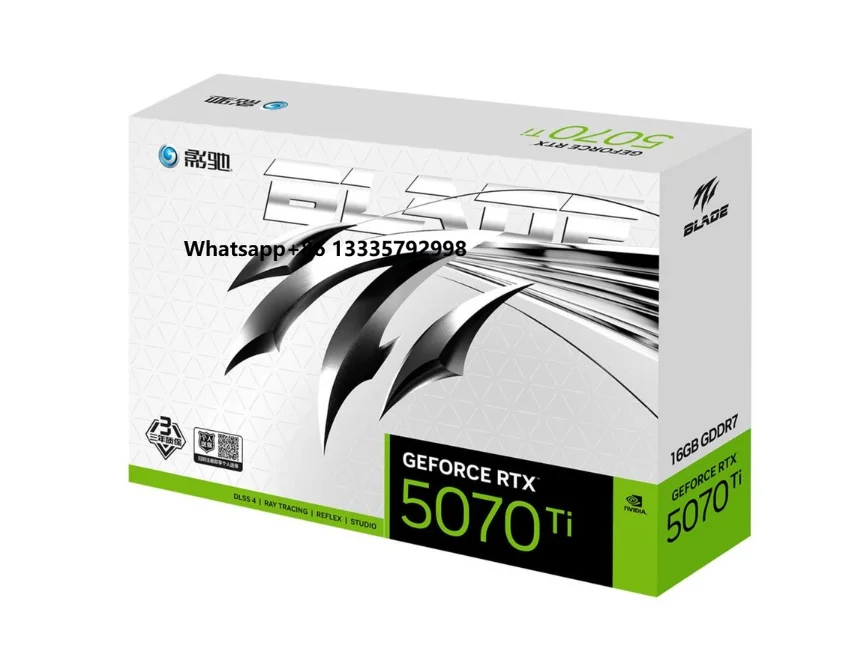 

Limited-time Premium Service Shadow Chi GeForce RTX 5070 Ti Holy Blade High-end Graphics Card - Man's Toy