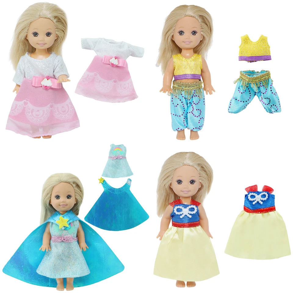 4 ensemble de Mini tenue de poupée faite à la main, hauts, pantalons, jupe, vêtements quotidiens décontractés, accessoires de poupée de 4 pouces, jouet pour enfants de 10cm, cadeau 26 4 ensemble de Mini tenue de poupée faite à la main, hauts, pantalons, jupe, vêtements quotidiens décontractés, accessoires de poupée de 4 pouces, jouet pour enfants de 10cm, cadeau 26