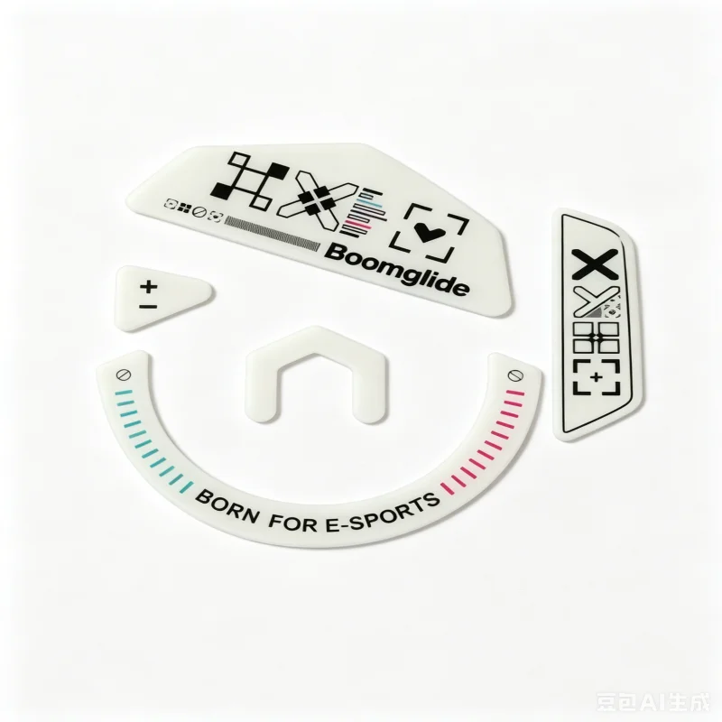 Mouse Feet Compatible With Logitech G502 Wireless Mouse Customized Round Curved Edge Mouse Glass