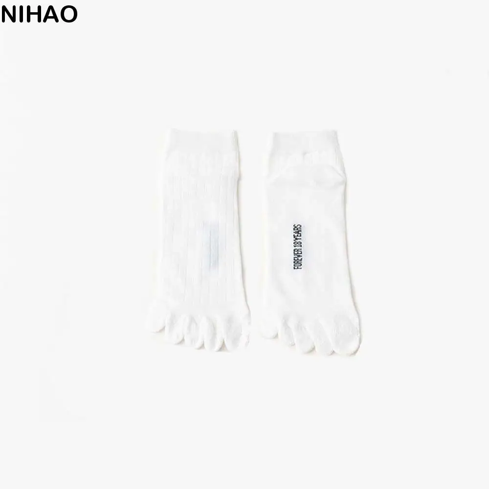 

Дышащие мягкие короткие носки-трубочки для женщин и мужчин, впитывающие пот спортивные чулочно-носочные изделия, мужские носки, носки с пятью пальцами, носки с разделенным носком