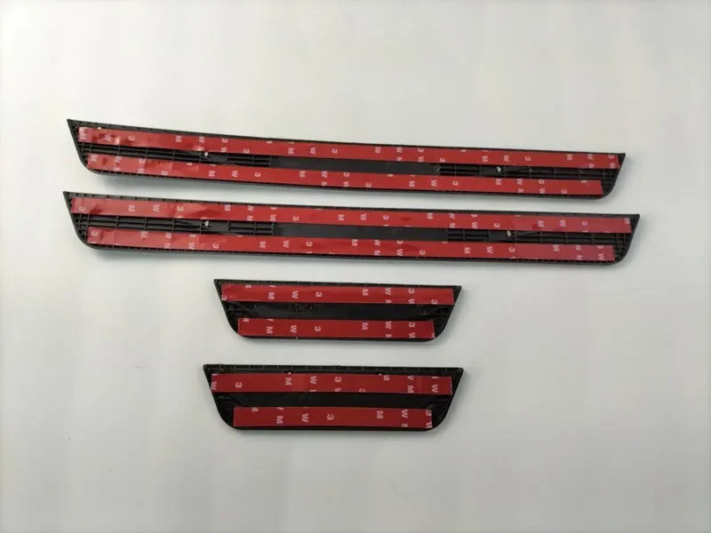 4pc Stainless Door Sill Protectors for BYD ATTO 3/Yuan Plus - Image 5