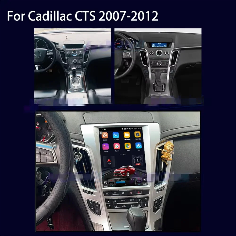 

Android Screen For Cadillac Escalade CTS 2007-2012 Car Radio GPS Navigation Head Unit Tape Recorder Multimedia Player Stereo