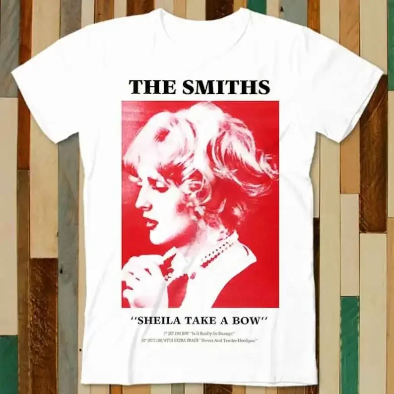 The Smiths Sheila Take A Bow T Shirt Adult Unisex Men Women Retro Design Tee Vintage Top A4779