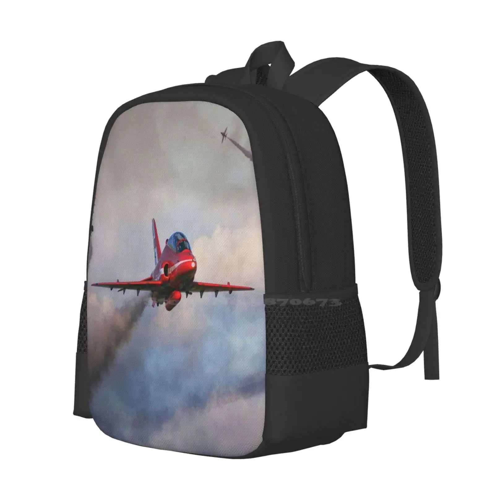 The Red Arrows Hot Sale Schoolbag Backpack Fashion Bags The Reds Raf Display Teams Hawk Jets Red One Red Two Red Three Red