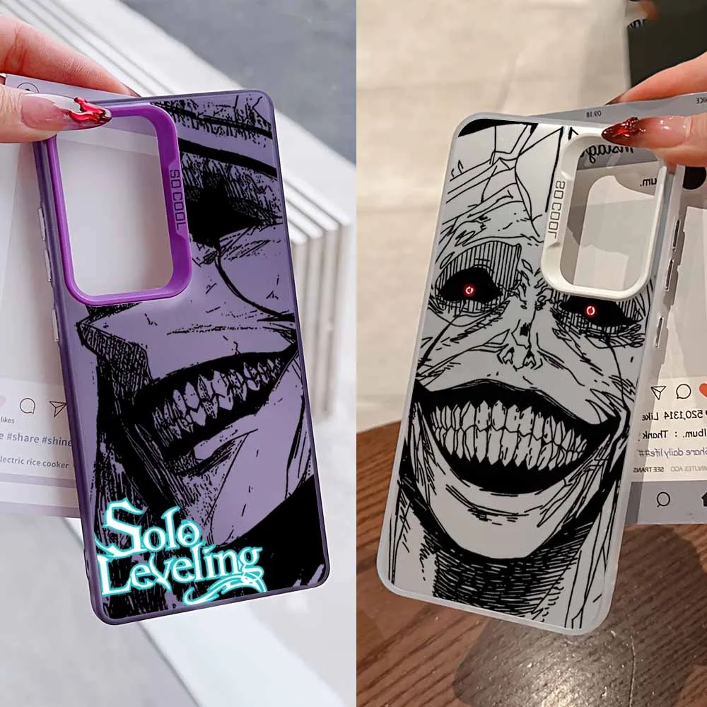 

Anime S-olo l-eveling Cover For OPPO F29 A98 A94 A79 A78 A76 A74 A60 A58 A55 A38 A37 A36 A17 A15 A7 A5 A3X Phone Case
