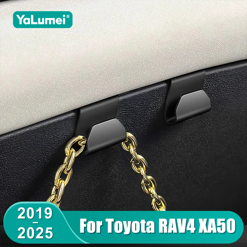 Für Toyota RAV4 XA50 2019 2020 2021 2022 2023 2024 2025 Hybrid Auto Beifahrer-Handschuhfach-Aufbewahrungsbox Haken Taschenhalter Zubehör
