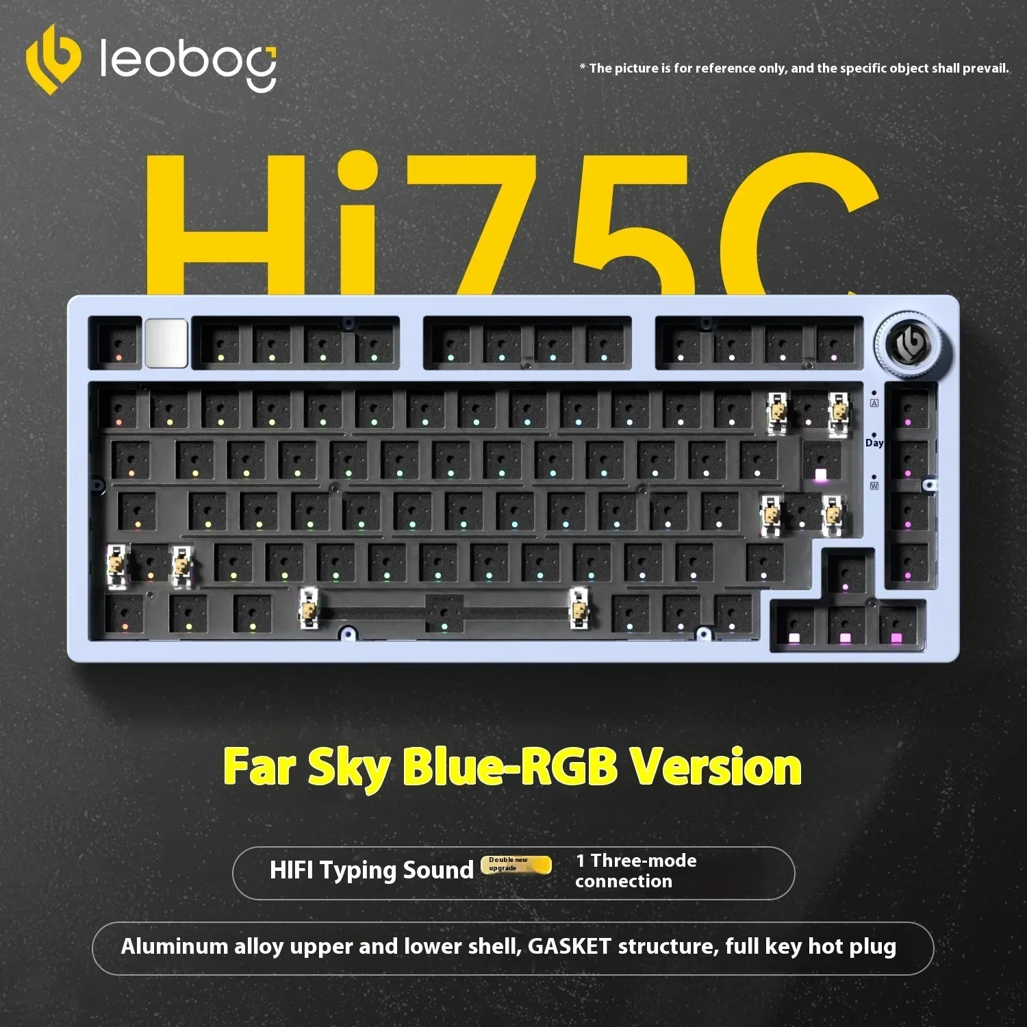 LEOBOG Hi75C メカニカルキーボード 3モード/有線キット ホット