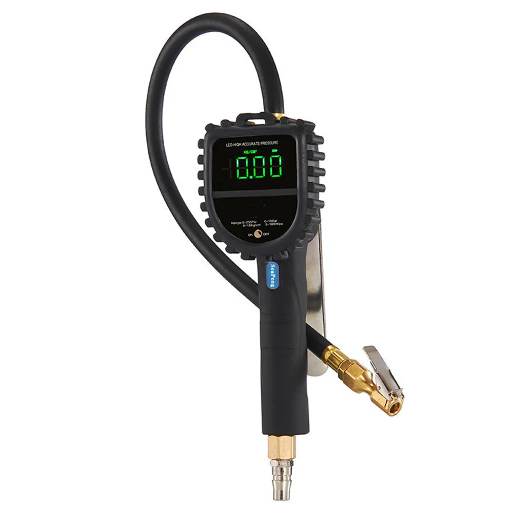 High-Precision Digital Car Tire Inflation Deflation Gun Automobile Tire Air Pressure Gauge Tyre Pressure Monitor Fast Inflator