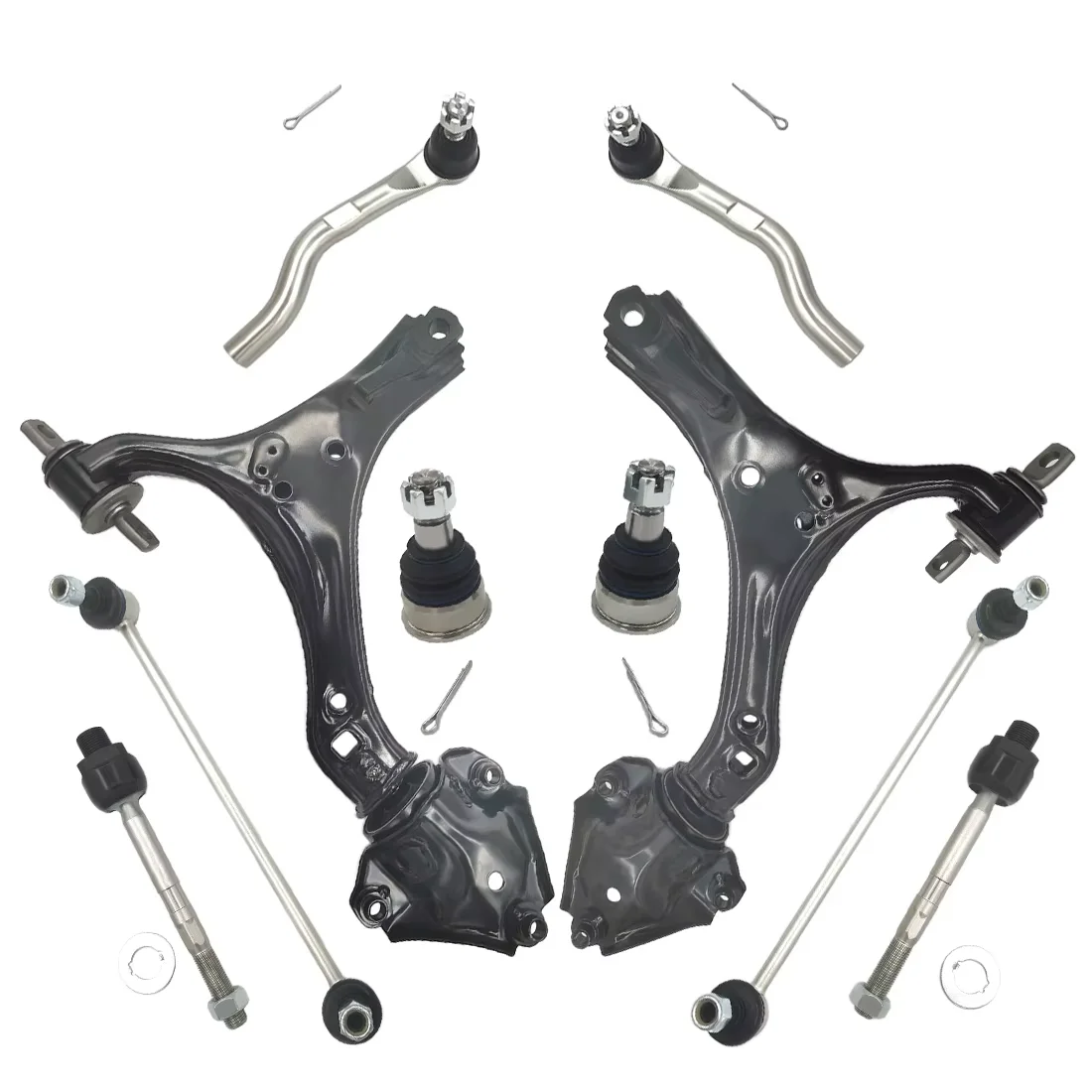 

AzbuStag Front Lower 10Pcs Kits Control Arm Tie Rod Sway Bar End Link Suspension for Honda Accord 2013 2014 2015 2016 2017